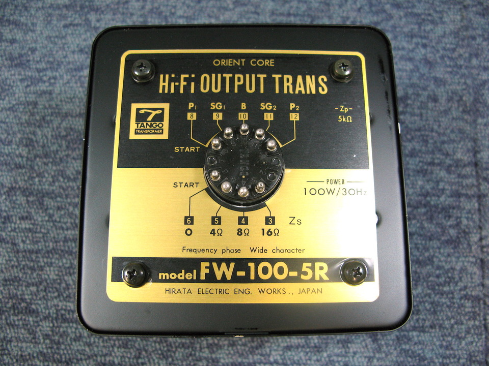 出力トランス TANGO FW-100-5 タンゴ Yahoo!オークション - TANGO FW-100-5 出力トランス ペア 動作品