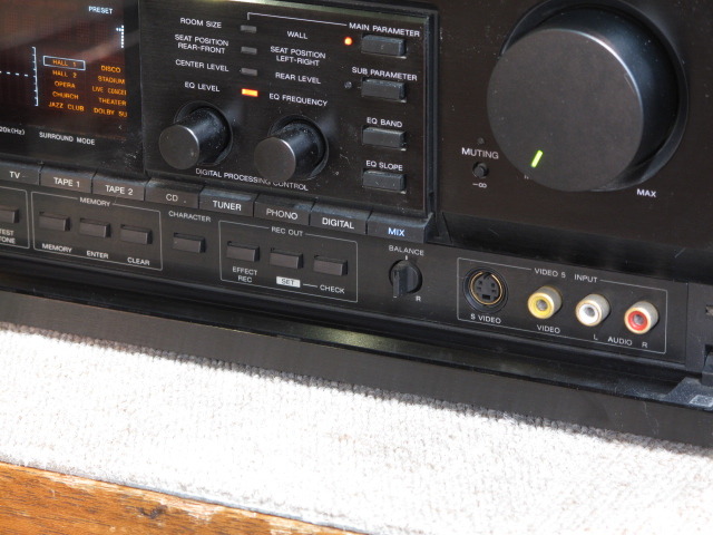 【ジャンク】SONY ソニー TA-E1000ESD AVアンプ SONY TA-E1000ESD】ソニーのデジタル技術を投入して開発されたDSPを