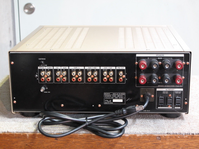 いい音　全段MOS-FET 希少動作品　名機SONY ソニー TA-FA50ES いい音 全段MOS-FET 希少動作品 名機SONY ソニー TA-FA50ES いい