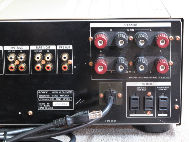 TA-FA50ES SONY - 中古オーディオ 高価買取・販売 ハイファイ堂