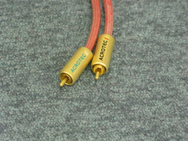 ACROTEC 6N-A2110 RCAケーブル アクロテック ペア - □送料230円~ 1m B