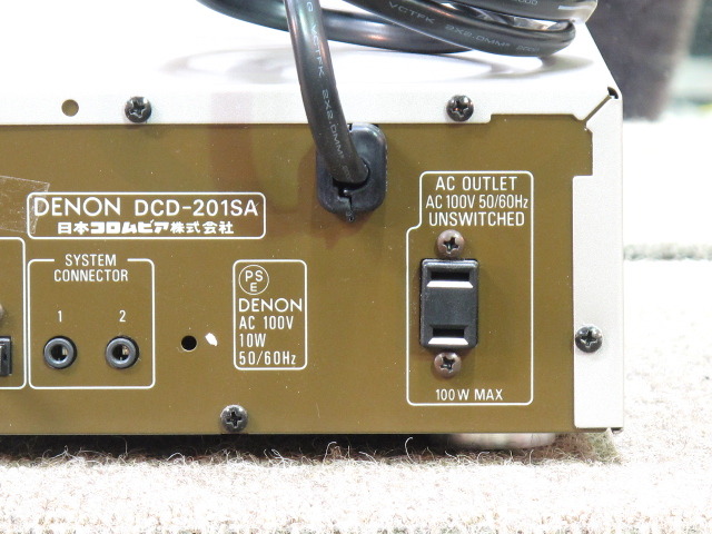 DCD-201SA DENON - HiFi-Do McIntosh/JBL/audio-technica/Jeff Rowland