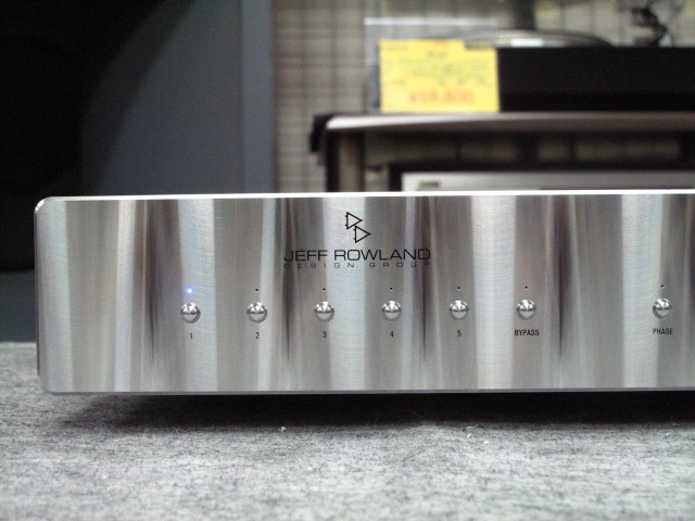 concerto integrated Phono JEFF ROWLAND - 中古オーディオ 高価買取