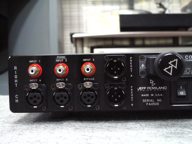 concerto integrated Phono JEFF ROWLAND - 中古オーディオ 高価買取