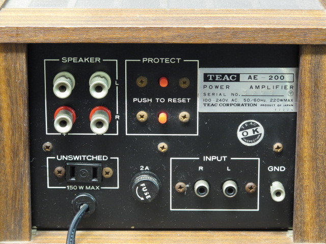 AE-200 TEAC - HiFi-Do McIntosh/JBL/audio-technica/Jeff Rowland