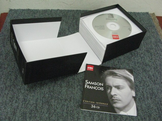 【未開封】サンソン・フランソワ全集 36 CD［EMI］ 36CD）サンソン・フランソワ／EMI録音全集 Samson