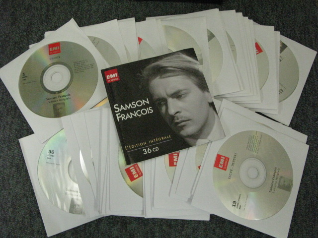 訳あり 36CD）サンソン・フランソワ／EMI録音全集 Samson