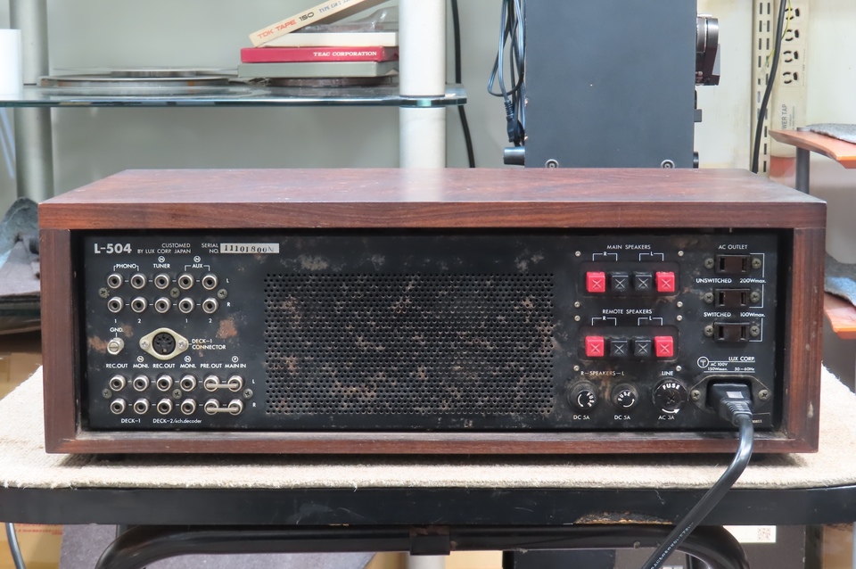 L-504 LUXMAN - 中古オーディオ 高価買取・販売 ハイファイ堂