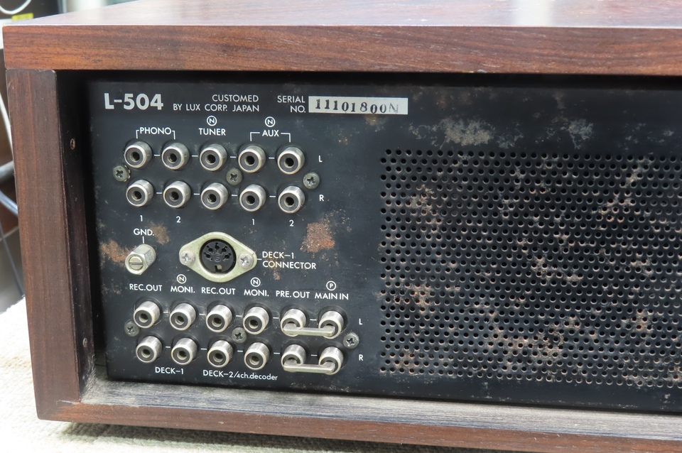 L-504 LUXMAN - 中古オーディオ 高価買取・販売 ハイファイ堂