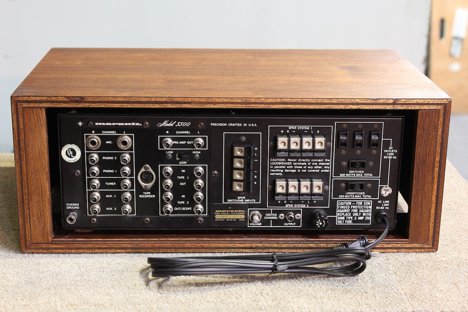MODEL 3300 MARANTZ - 中古オーディオ 高価買取・販売 ハイファイ堂