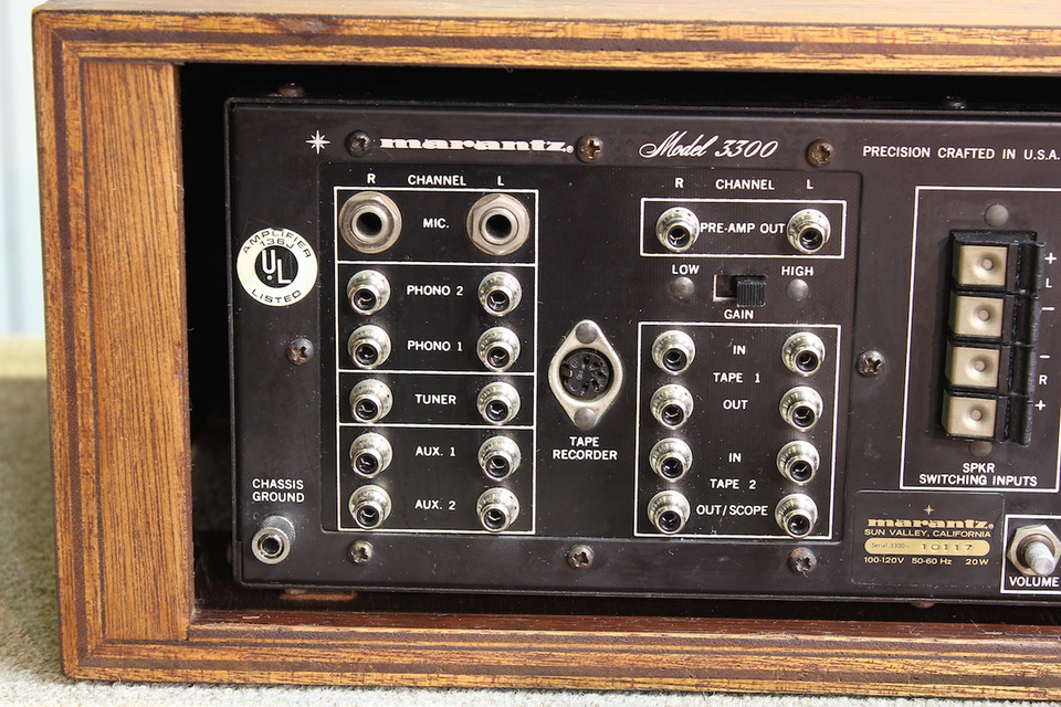 MODEL 3300 MARANTZ - 中古オーディオ 高価買取・販売 ハイファイ堂