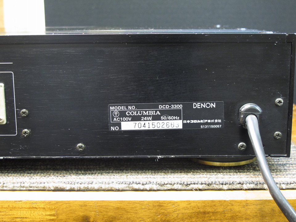 DCD-3300 DENON - 中古オーディオ 高価買取・販売 ハイファイ堂