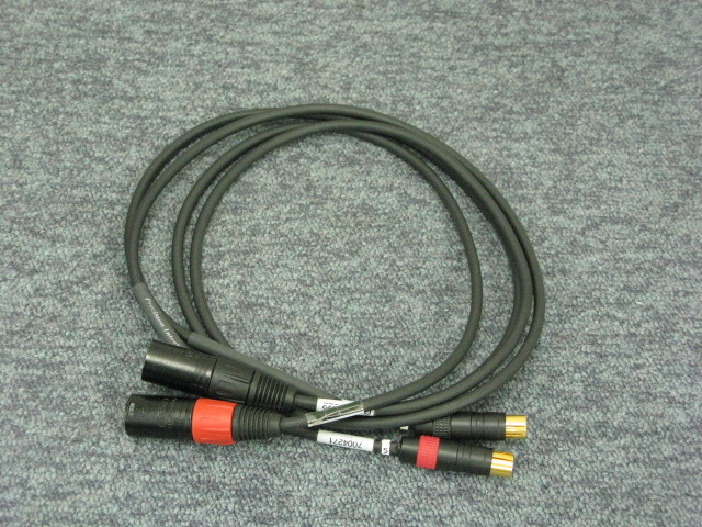 PIT LINE CABLE XLR-RCA/1.2m FM ACOUSTICS - 中古オーディオ 高価買取