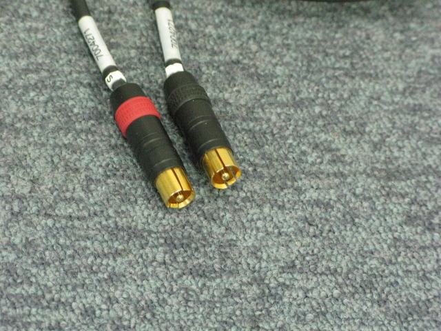 PIT LINE CABLE XLR-RCA/1.2m FM ACOUSTICS - 中古オーディオ 高価買取