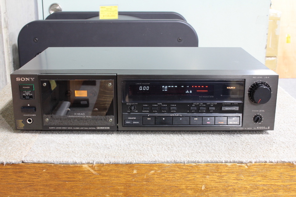 SONY TC-K555ES2 SONY TC-K555es2とTA-AV670アンプセット SONY