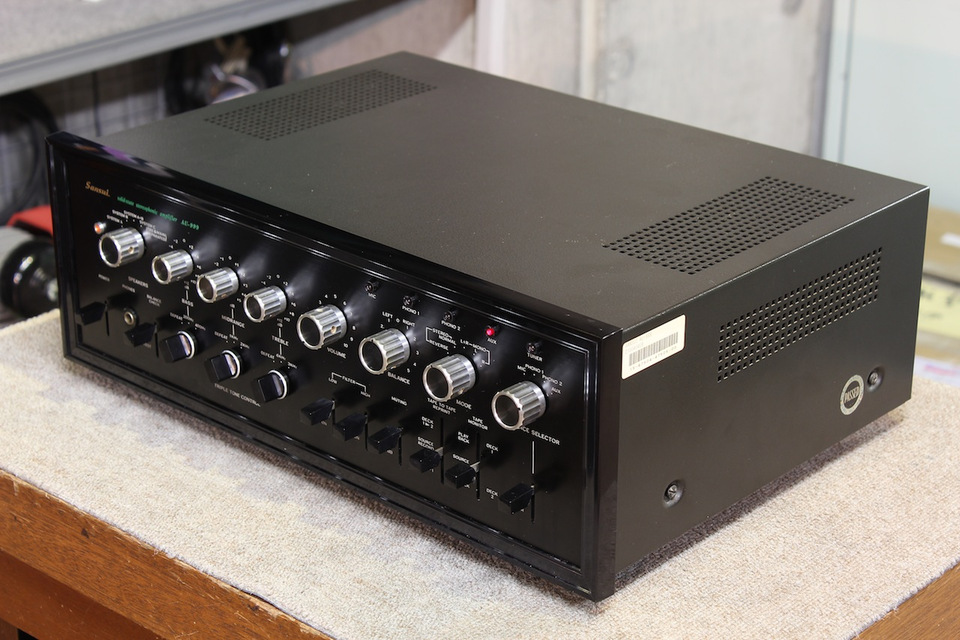 SANSUI　au-999 プリメインアンプ　オーバーホール、チューンナップ済み SANSUI au-999 メンテ済み！最高峰ここに甦る!サンスイ