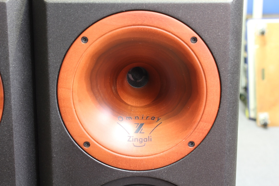 ZINGALIジンガリ OCM106 オムニレイウッドホーン搭載スピーカー ペア
