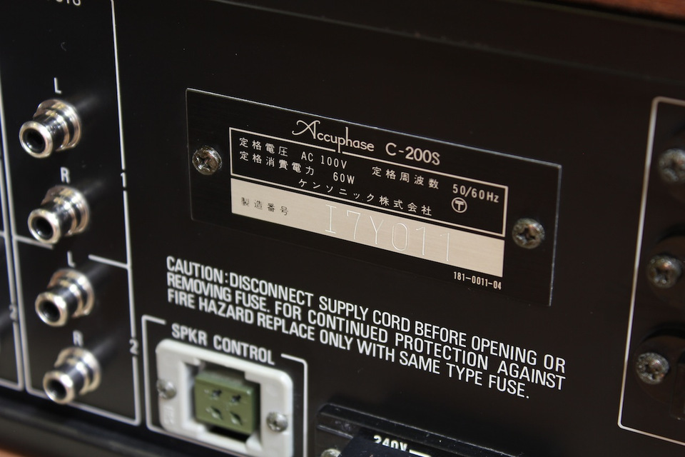 Accuphase アキュフェーズ C-200S コントロールアンプ ケン