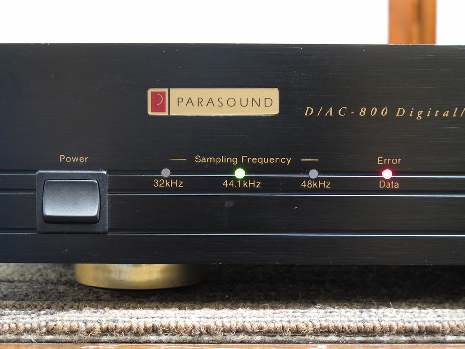 その他 parasound D/AC-800 D/AC-800 PARASOUND - HiFi-Do McIntosh/JBL/audio-technica/Jeff