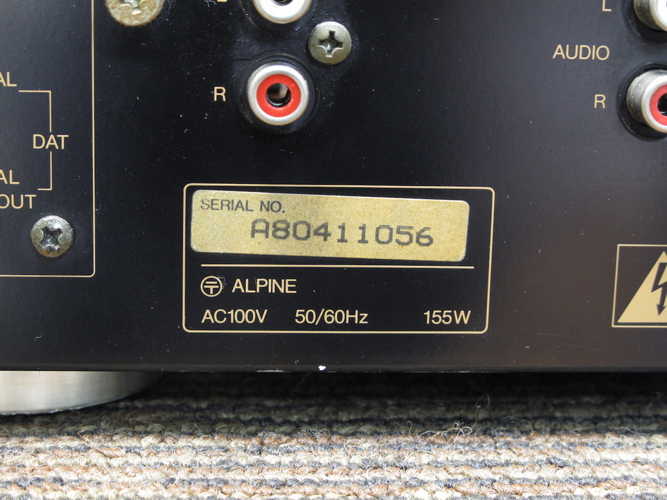 LV-113 ALPINE/LUXMAN - 中古オーディオ 高価買取・販売 ハイファイ堂