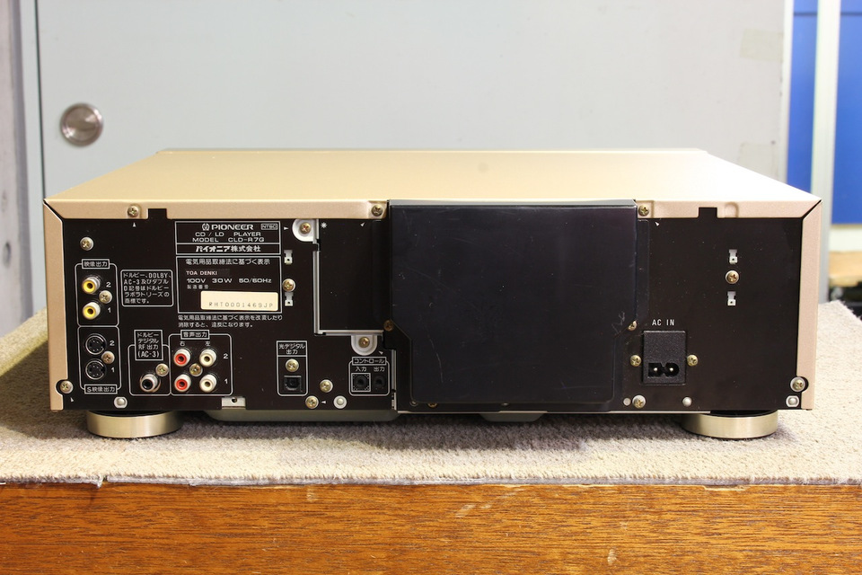 パイオニア高級両面LDプレーヤー☆CLD-R7G☆メンテ修理済み動作良好