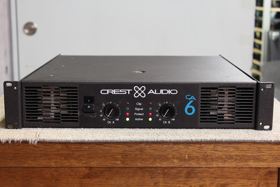 【極美品】CREST AUDIO クレストオーディオ パワーアンプ CA6 crest_audio_ca6_005.jpg