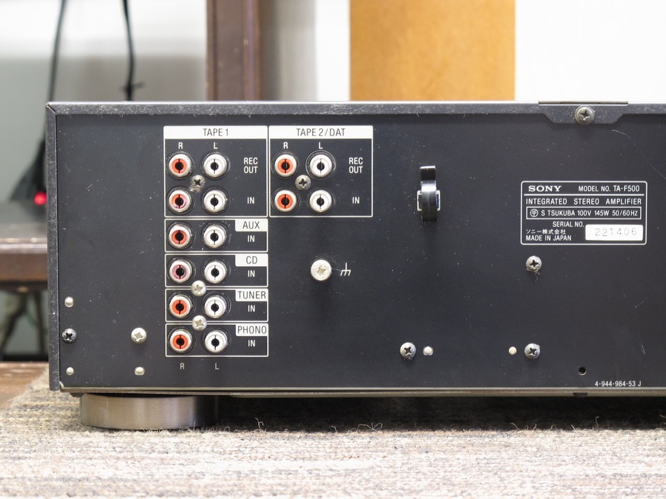 TA-F500 SONY - 中古オーディオ 高価買取・販売 ハイファイ堂