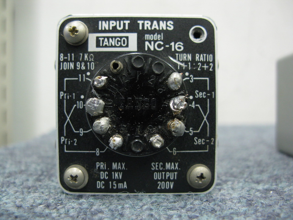 その他 TANGO NC-16 NC-16 TANGO - 中古オーディオ 高価買取・販売 ハイファイ堂
