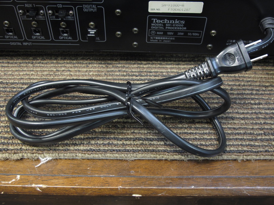 Technics D/Aコンバーター SH-X1000 SH-X1000 Technics - 中古オーディオ 高価買取・販売 ハイファイ堂