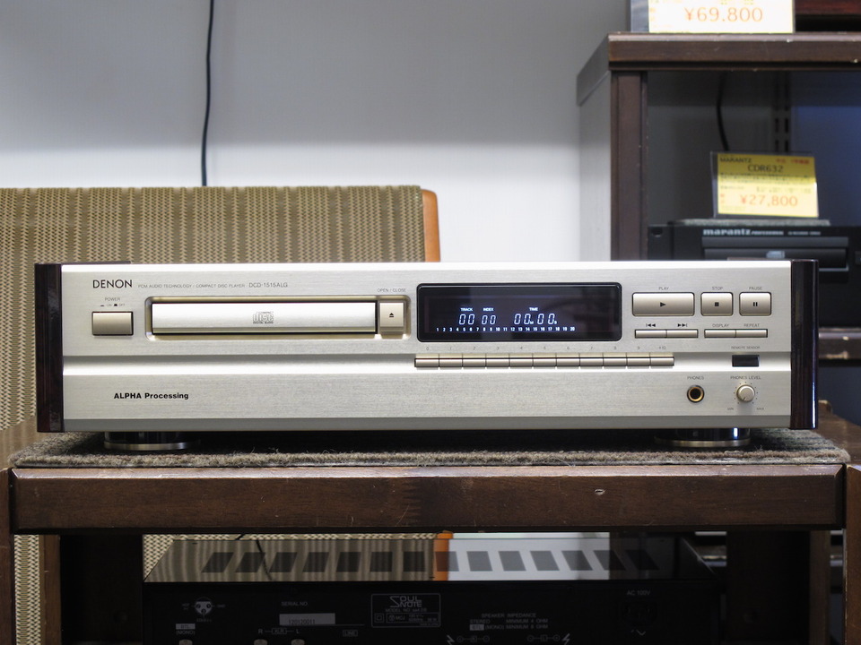 DCD-1515ALG DENON - 中古オーディオ 高価買取・販売 ハイファイ堂