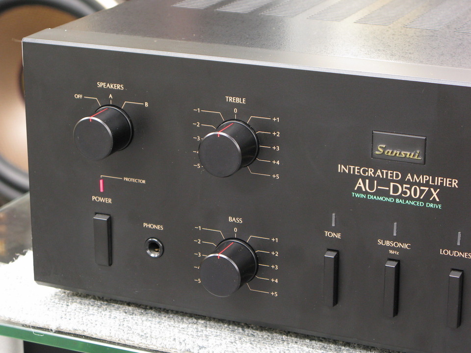 SUNSUI AU-D507X 動作良好 SANSUI AU-D507X 連続ドライブ