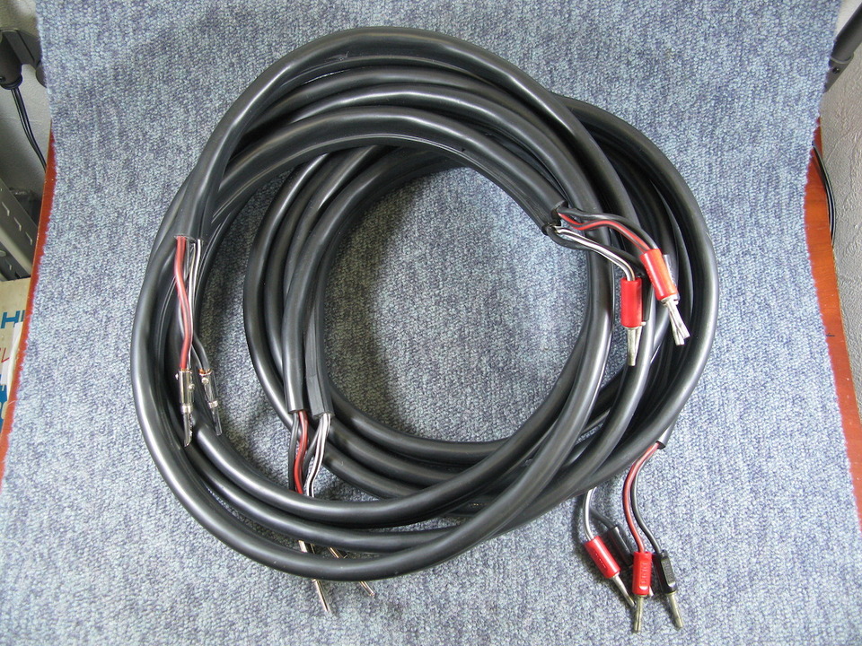 LINN K400 バイワイヤースピーカーケーブル　2mペア Linn K400 Bi-Wire Speaker Cables; 6.5m Pair; Linn Connectors