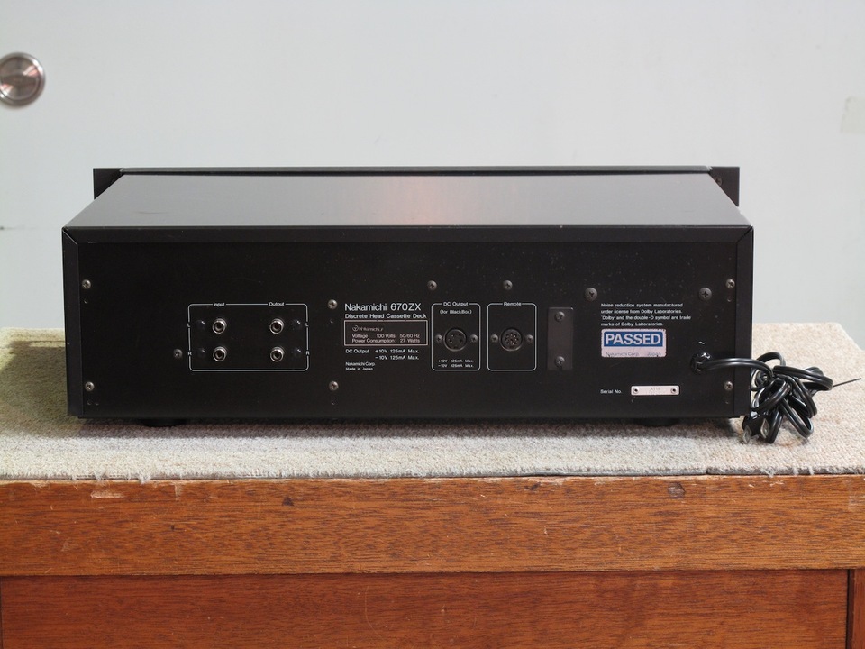 670ZX Nakamichi - 中古オーディオ 高価買取・販売 ハイファイ堂
