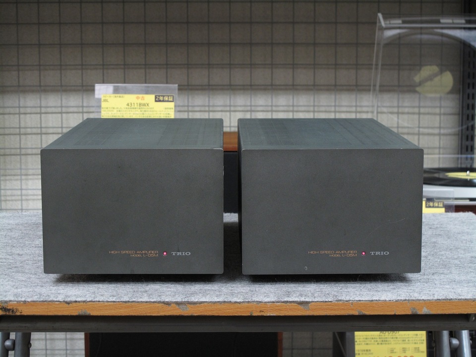 TRIO L-05M ハイスピードパワーアンプ 2台セット 【公式通販】