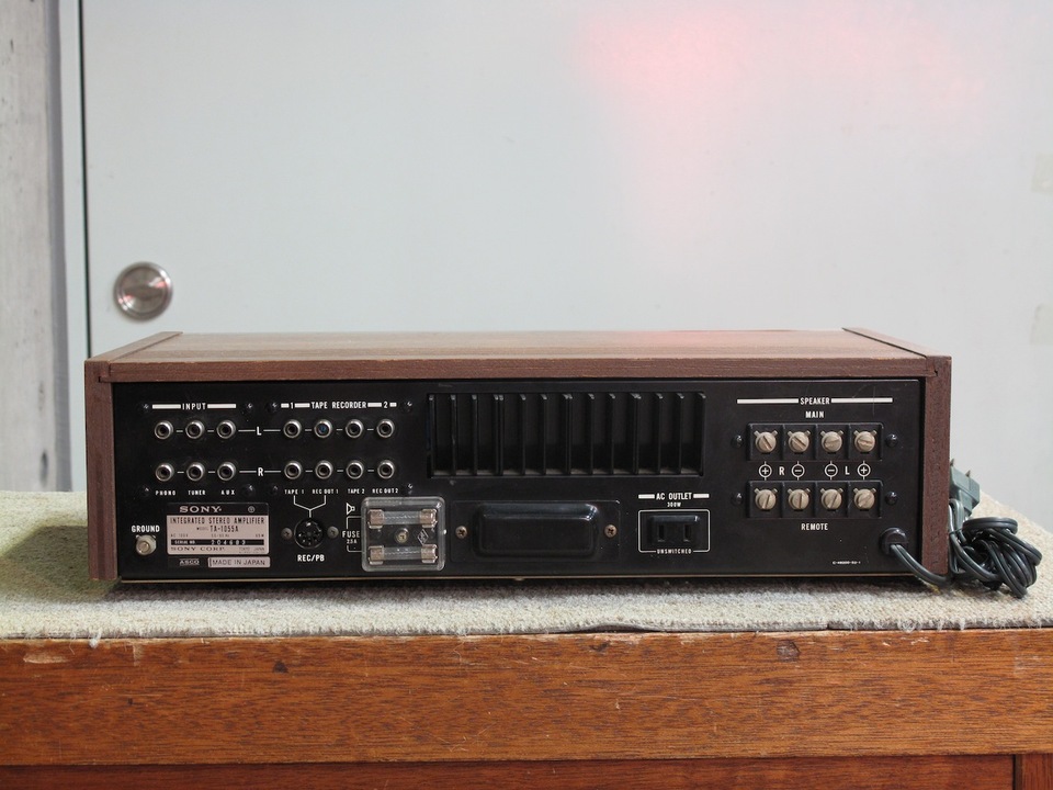 ソニー プリメインアンプ TA-1055A 動作確認済 取説 音響機器 Amazon.co.jp: SONY ソニ－ TA-1055A プリメインアンプ : 家電＆カメラ