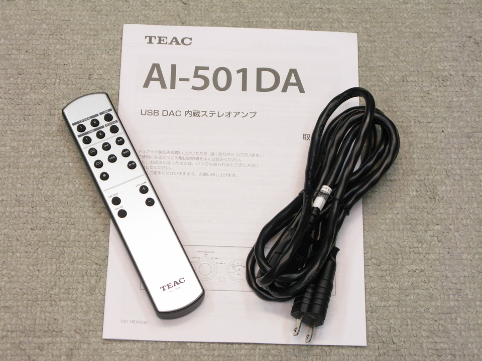 TEAC AI-501DA-B【メーカーにてメンテ済】 TEAC AI-501DA-B【メーカーにて