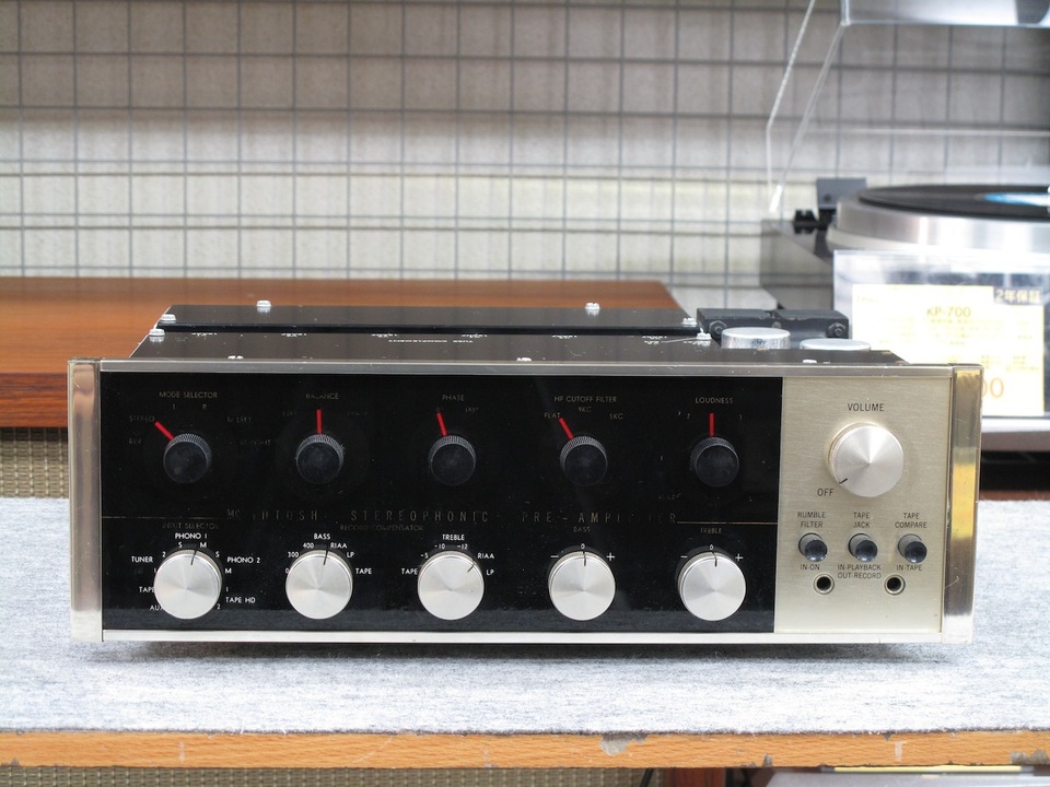 McIntosh マッキントッシュ C20 後期 Front Panel フロントパネル