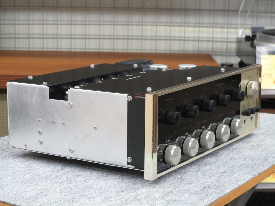 MCINTOSH C20 フェイス プレート ガラスパネル McIntosh C20 Faceplate-No Logo (Later Version-Smaller) (Item: DG