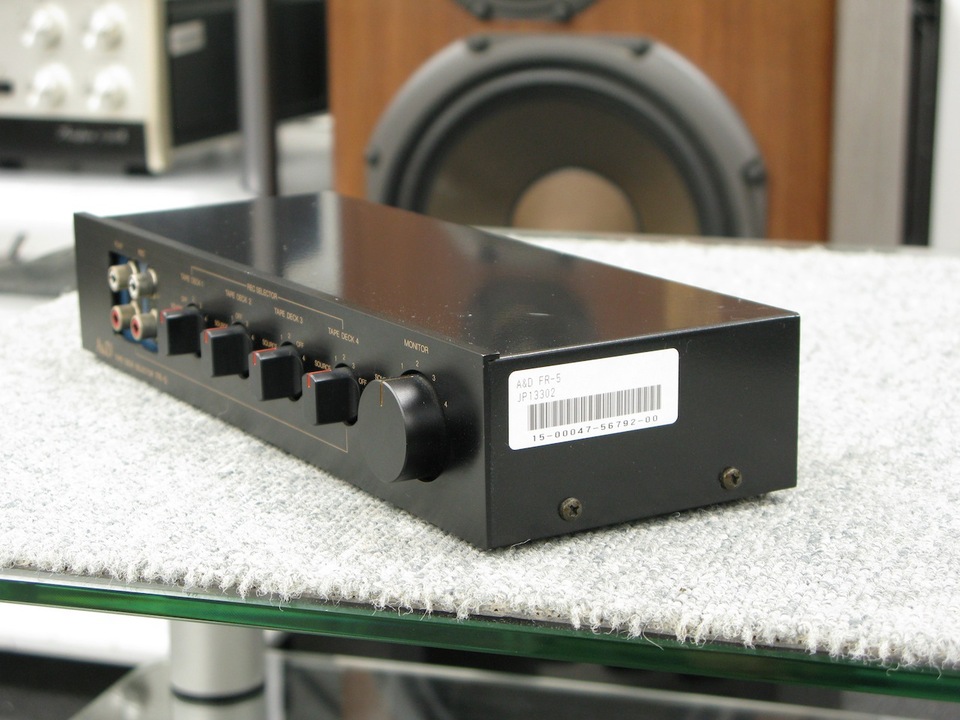 【美品】A&D アカイ テープデッキセレクター FR-5 美品】A&D アカイ テープデッキセレクター FR-5