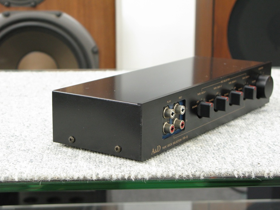 【美品】A&D アカイ テープデッキセレクター FR-5 美品】A&D アカイ テープデッキセレクター FR-5
