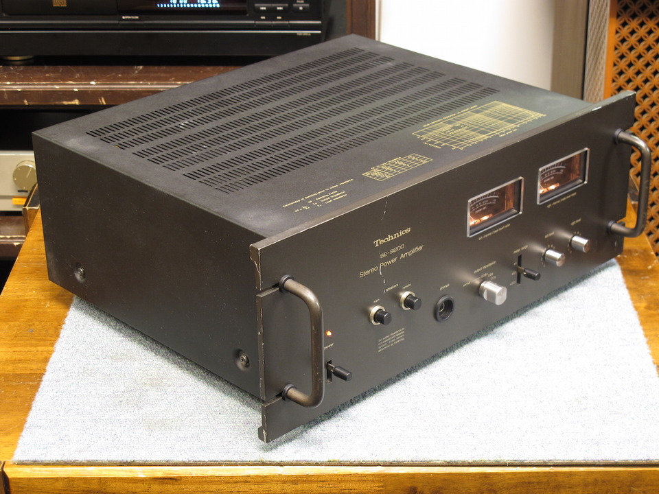 TECHNICS SE-9200 パワーアンプ テクニクス 【中古品】 Yahoo!オークション -「se-9200」の落札相場・落札価格