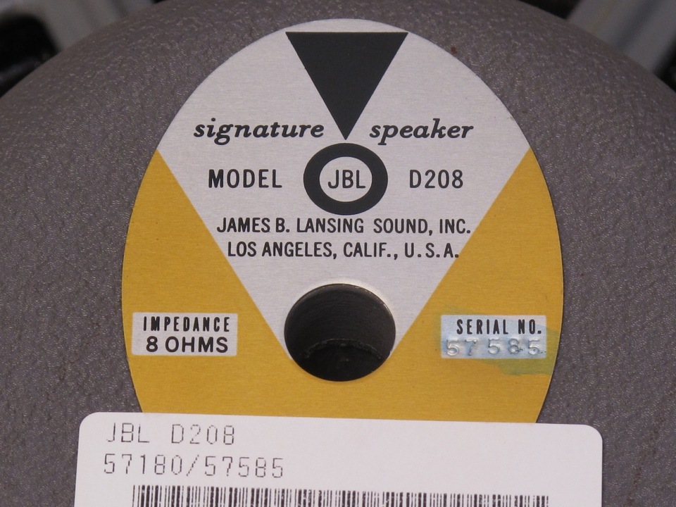 D208 JBL - 中古オーディオ 高価買取・販売 ハイファイ堂