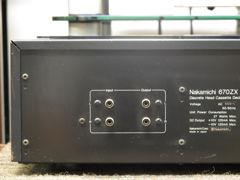670ZX Nakamichi - 中古オーディオ 高価買取・販売 ハイファイ堂