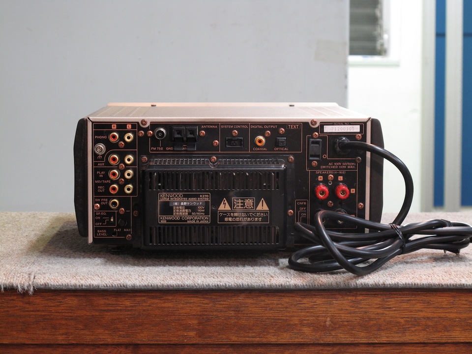 アンプ KENWOOD K270 Amazon.co.jp: KENWOOD ケンウッド JVC K270 ラージ