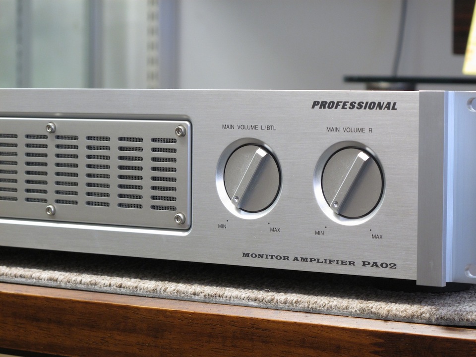 マランツ　パワーアンプ PA02 Marantz professonal PA02 | のだっちNEWS 3rd