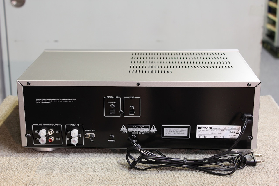 TEAC　AD-RW900 AD-RW900 TEAC - 中古オーディオ 高価買取・販売 ハイファイ堂