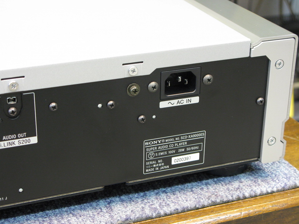 SCD-XA9000ES SONY - 中古オーディオ 高価買取・販売 ハイファイ堂