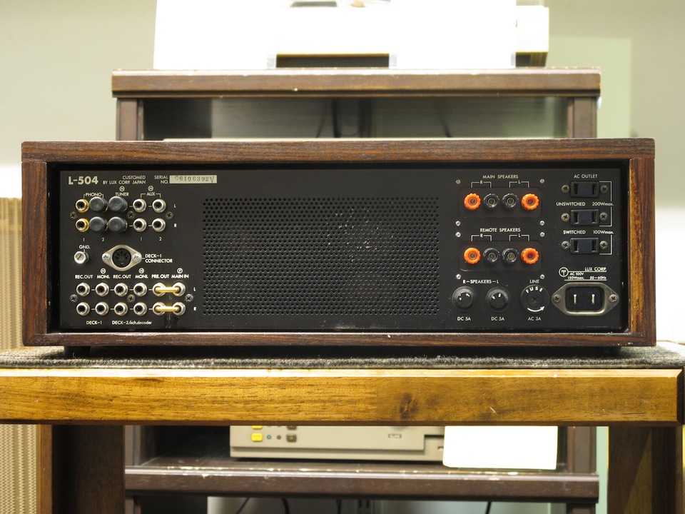 L-504 LUXMAN - 中古オーディオ 高価買取・販売 ハイファイ堂