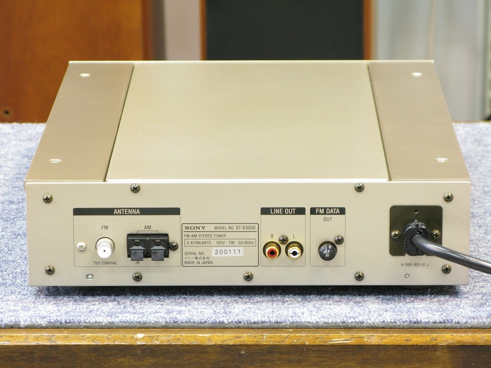 SONY ステレオチューナー AM.FMチューナー ST-S3000