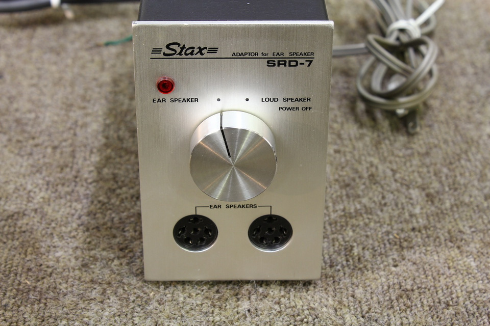 STAX SRD-7 イヤースピーカー　動作未確認　SGK-6はジャンク STAX SRD-7 イヤースピーカー 動作未確認 SGK-6はジャンク